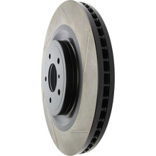 Load image into Gallery viewer, StopTech Power Slot Nissan 370z / Infiniti G37 SportStop Slotted Front Left Rotor - Corvette Realm