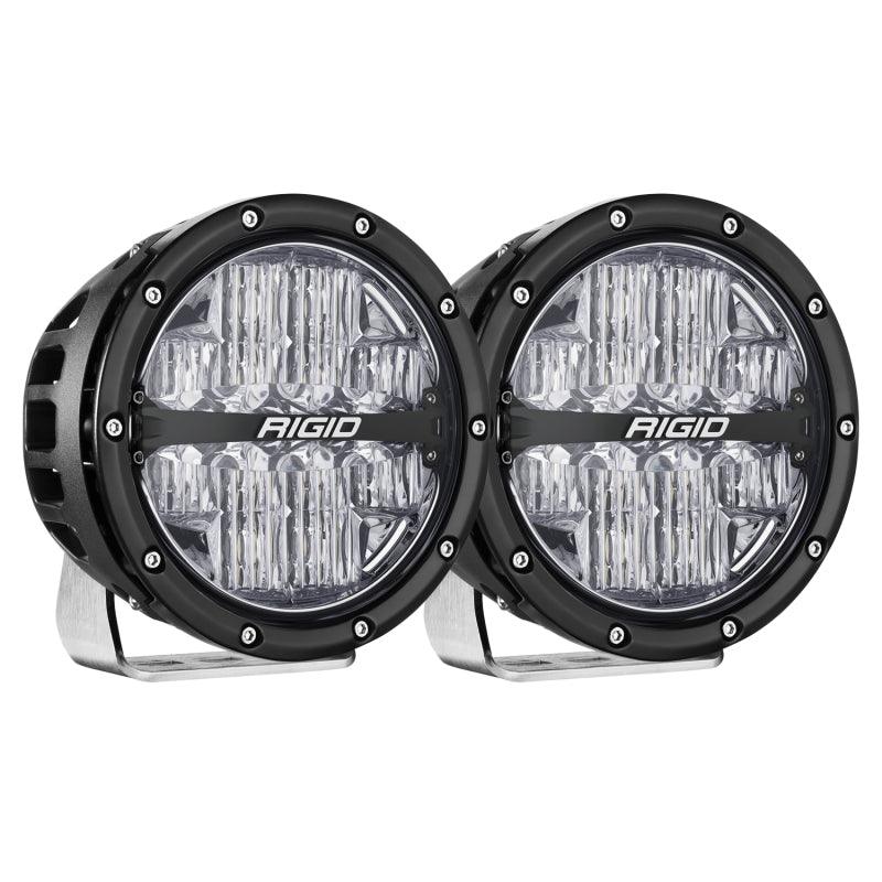 Rigid Industries 360-Series 6in LED Off-Road Drive Beam - RGBW (Pair) - Corvette Realm