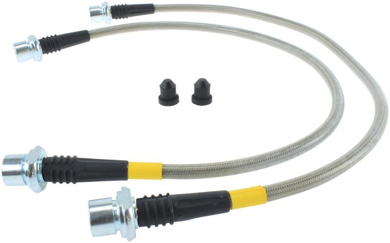 StopTech 05-17 Toyota Tacoma Stainless Steel Rear Brake Line Kit - Corvette Realm