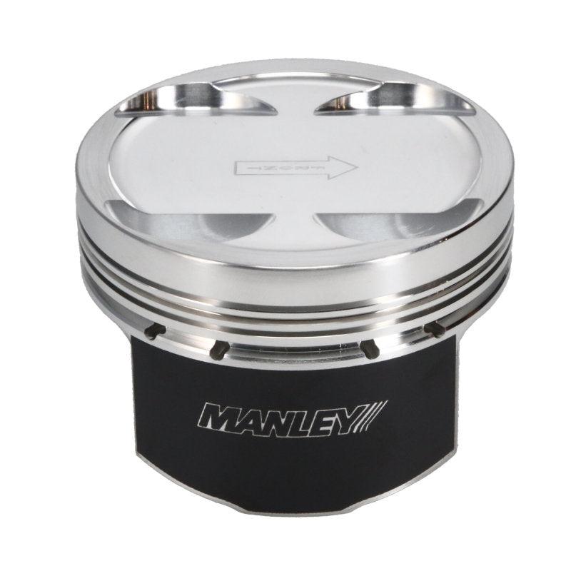 Manley 03-06 Evo 8/9 (7 Bolt 4G63T) 85mm STD Bore 8.5:1 Dish Pistons w/ Rings - Corvette Realm