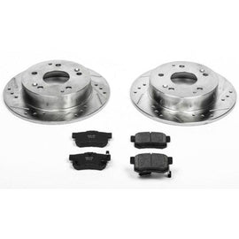 Power Stop 97-01 Acura Integra Rear Z23 Evolution Sport Brake Kit - Corvette Realm