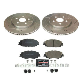 Power Stop 2019 Toyota Corolla Front Z23 Evolution Sport Brake Kit - Corvette Realm