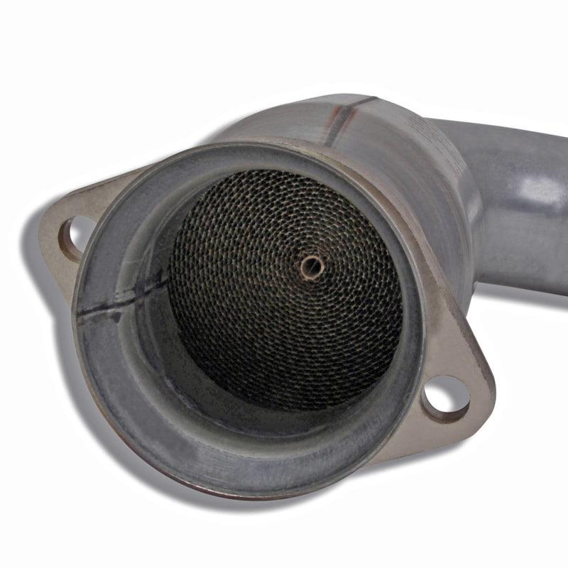 BBK 11-14 Mustang 5.0 Short Mid X Pipe With Catalytic Converters 3.0 For BBK Long Tube Headers - Corvette Realm