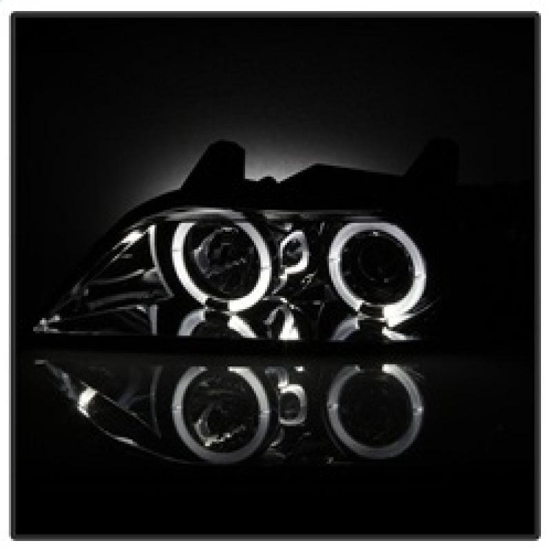 Spyder BMW Z3 96-02 Projector Headlights LED Halo Smoke High H1 Low H1 PRO-YD-BMWZ396-HL-SM - Corvette Realm