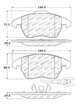 Load image into Gallery viewer, StopTech Performance 06-10 Audi A3 / 08-10 Audi TT / 06-09 VW GTI / 05-10 Jetta Front Brake Pads - Corvette Realm