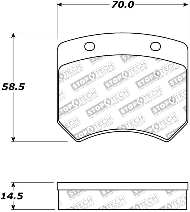 StopTech Street Touring Brake Pads - Corvette Realm