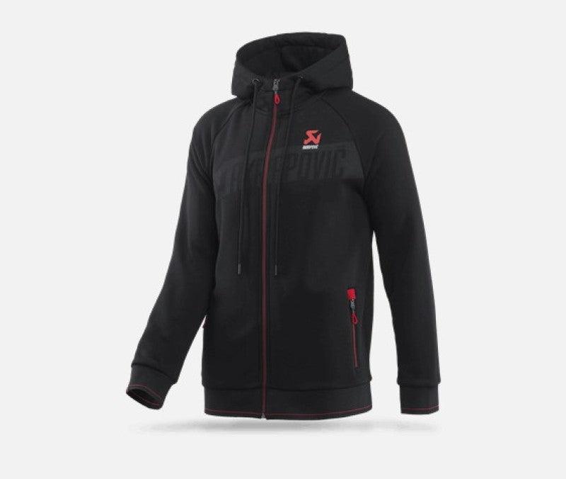 Akrapovic Mens Corpo Zip Hoodie Black - Large - Corvette Realm