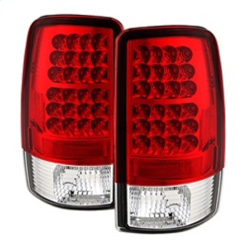 Spyder Chevy Suburban/Tahoe 1500/2500 00-06 LED Tail Lights Red Clear ALT-YD-CD00-LED-RC - Corvette Realm