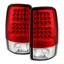 Load image into Gallery viewer, Spyder Chevy Suburban/Tahoe 1500/2500 00-06 LED Tail Lights Red Clear ALT-YD-CD00-LED-RC - Corvette Realm