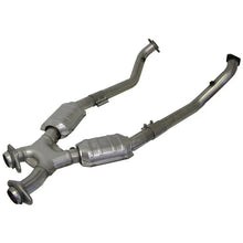 Load image into Gallery viewer, BBK 96-98 Mustang 4.6 GT High Flow X Pipe With Catalytic Converters - 2-1/2 - Corvette Realm