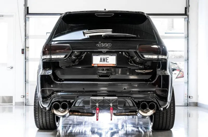 AWE Tuning 2020 Jeep Grand Cherokee SRT/Trackhawk Touring Edition Exhaust - Use w/Stock Tips - Corvette Realm