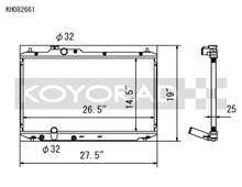 Load image into Gallery viewer, Koyo 12-15 Honda Civic SI 2.4L (MT) Radiator