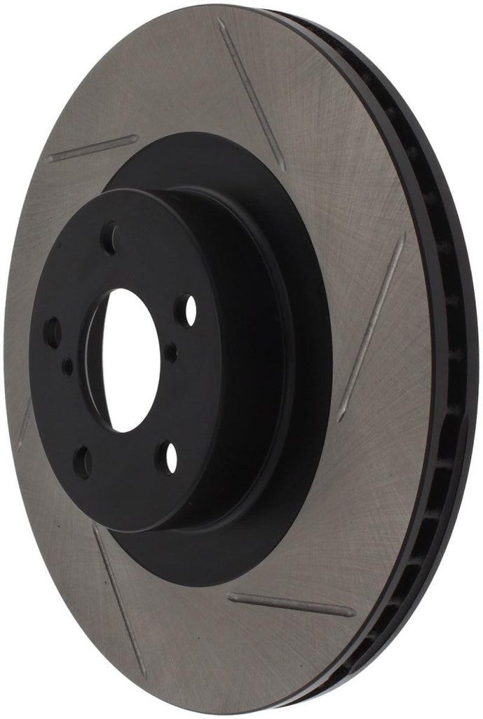 StopTech Power Slot 02-10 WRX Front Right Sportstop Slotted Rotor - Corvette Realm