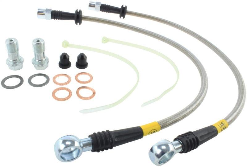 StopTech 02-03 Mini & Mini S Rear Stainless Steel Brake Line Kit - Corvette Realm