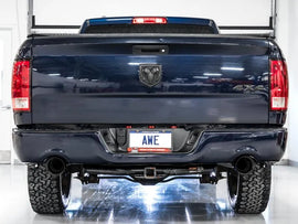 AWE Tuning 09-18 RAM 1500 5.7L (w/Cutouts) 0FG Dual Rear Exit Cat-Back Exhaust - Diamond Black Tips - Corvette Realm