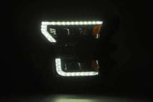 Load image into Gallery viewer, AlphaRex 17-20 Ford Raptor NOVA LED Proj Headlights Plank Style Alpha Black w/Activ Light/Seq Signal - Corvette Realm