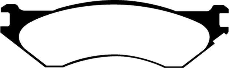 EBC 06-11 Dodge Ram 1500 Mega Cab 2WD Greenstuff Rear Brake Pads - Corvette Realm