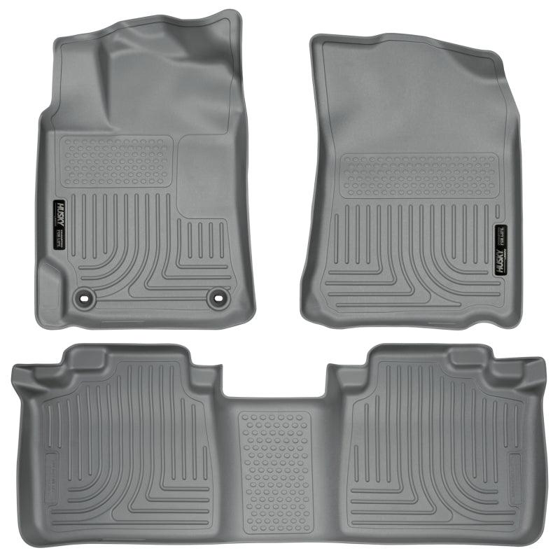 Husky Liners 2012 Toyota Camry WeatherBeater Combo Gray Floor Liners - Corvette Realm