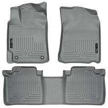 Load image into Gallery viewer, Husky Liners 2012 Toyota Camry WeatherBeater Combo Gray Floor Liners - Corvette Realm