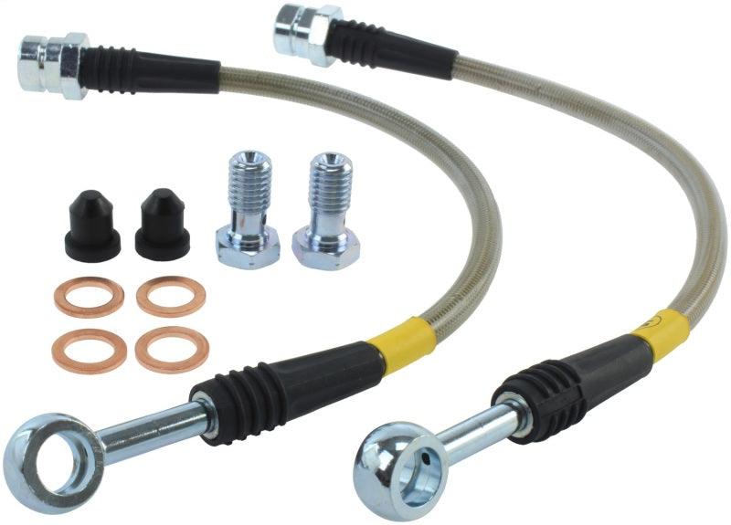 StopTech 2015 VW Golf R Stainless Steel Rear Brake Lines - Corvette Realm