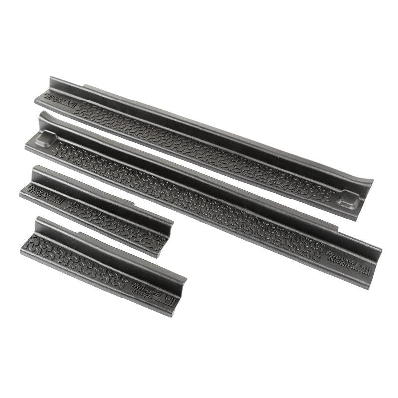 Rugged Ridge 07-18 Jeep Wrangler JK Unlimited 4-Door All Terrain Entry Guard Kit - Corvette Realm