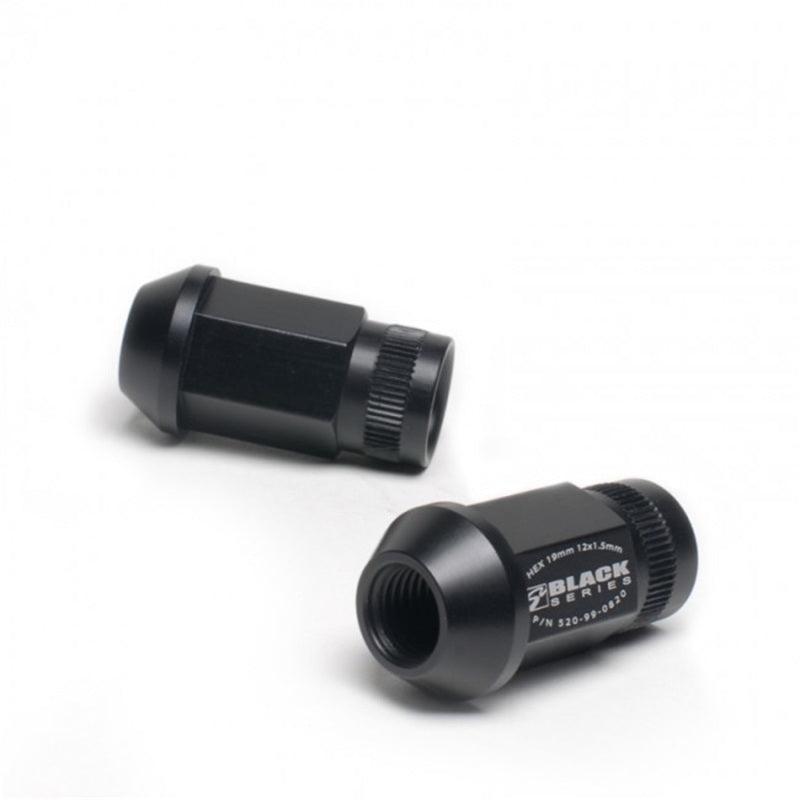 Skunk2 12 x 1.5 Forged Lug Nut Set (Black Series) (16 Pcs.) - Corvette Realm