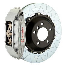 Load image into Gallery viewer, Brembo 01-06 M3 (E46) Front GT BBK 4 Piston Cast 2pc 355x32 2pc Rotor Slotted Type3-Silver