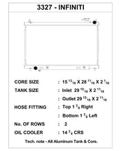 Load image into Gallery viewer, CSF 03-07 Infiniti G35 Radiator - Corvette Realm