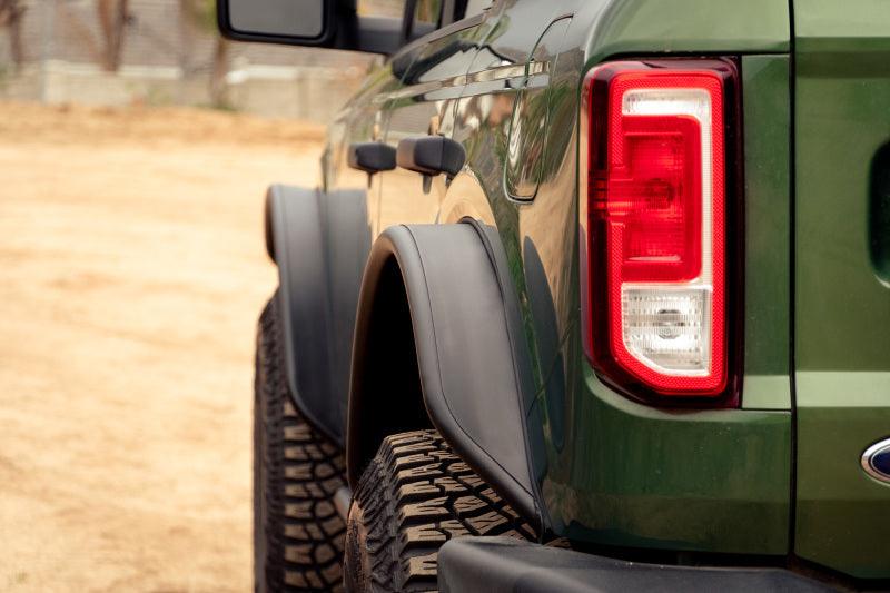 DV8 Offroad 21-23 Ford Bronco Tube Fender Flares - Corvette Realm