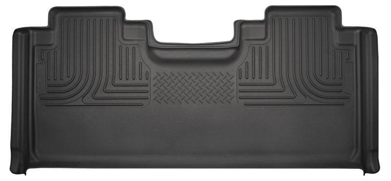 Husky Liners 15-23 Ford F-150 SuperCab WeatherBeater Black 2nd Seat Floor Liner - Corvette Realm