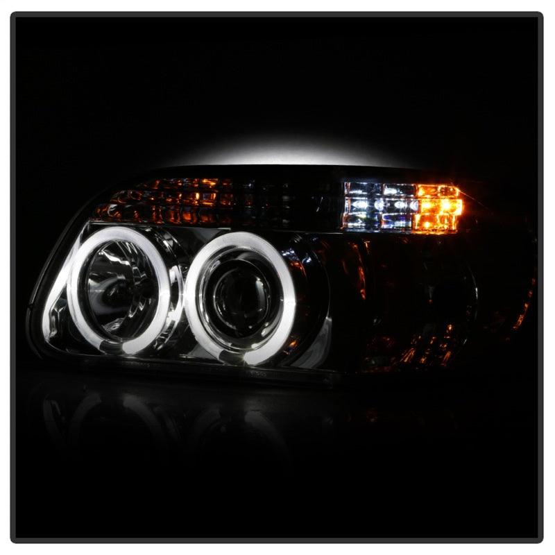 Spyder Ford Explorer 95-01 1PC Projector Headlights LED Halo Chrm PRO-YD-FEXP95-HL-1PC-C - Corvette Realm