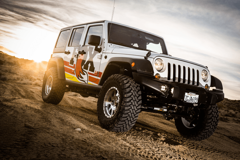 Fox 07-18 Jeep Wrangler JK 2.0 Performance Series 8.1in. TS Stabilizer 1 1/2in Tie Rod - Corvette Realm