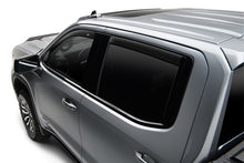 Load image into Gallery viewer, AVS 16-18 Toyota Tacoma Double Cab Ventvisor In-Channel Window Deflectors 4pc - Matte Black