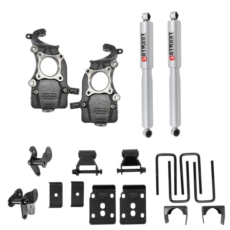 Belltech 2021+ Ford F-150 2WD Lowering Kit w/ Street Performance Shocks - Corvette Realm