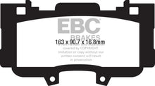 Load image into Gallery viewer, EBC 15+ Ford Mustang 2.3 Turbo Performance Pkg Yellowstuff Front Brake Pads - Corvette Realm