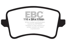 Load image into Gallery viewer, EBC 09-11 Audi A4 2.0 Turbo Greenstuff Rear Brake Pads - Corvette Realm
