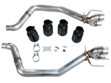 Load image into Gallery viewer, AWE Tuning 09-13 Chevrolet Corvette 6.2L Track Edition Axle-back Exhaust w/ Diamond Black Tips