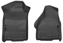 Load image into Gallery viewer, Husky Liners 03-12 Dodge Ram 1500/2500/3500 Series Regular/Quad Cab WeatherBeater Black Floor Liners - Corvette Realm