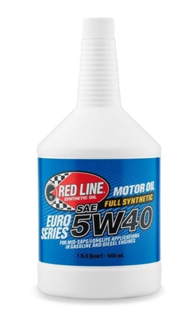 Red Line Euro-Series 5W40 Motor Oil - Quart - Corvette Realm