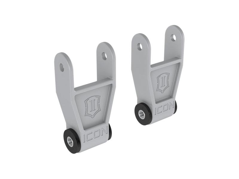 ICON 10-23 Ford F-Series Billet 1in Lowering Shackle Kit - Corvette Realm