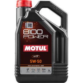 Motul 5L 8100 Power 5W50 Full Synthetic Engine Oil