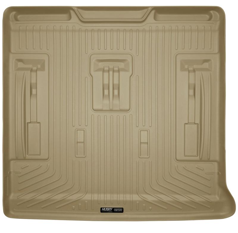 Husky Liners 07-13 GM Escalade/Suburban/Yukon WeatherBeater Tan Rear Cargo Liners - Corvette Realm