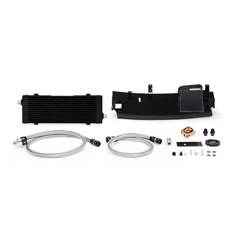 Mishimoto 2016+ Ford Focus RS Thermostatic Oil Cooler Kit - Black - Corvette Realm