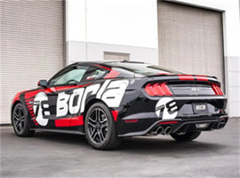 Borla 18-23 Ford Mustang GT 5.0L AT/MT (w/o Valves) S-Type 3in Cat-Back Exhaust w/Polished Tips