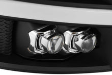 Load image into Gallery viewer, AlphaRex 07-13 Chevy 1500HD(NewBody) NOVA LED Proj Headlight Plank Sty Glos Blk w/Activ Lite/Seq Sig - Corvette Realm