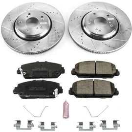 Power Stop 17-18 Acura ILX Front Z23 Evolution Sport Brake Kit - Corvette Realm