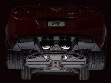 Load image into Gallery viewer, AWE Tuning 05-07 C6 Chevrolet Corvette 6.0L Touring Edition Axleback Exhaust w/ Diamond Black Tips