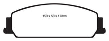 Load image into Gallery viewer, EBC 08-10 Pontiac G8 3.6 Redstuff Front Brake Pads - Corvette Realm