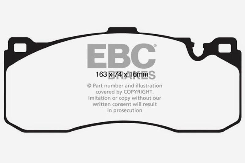 EBC 08-10 BMW 135 3.0 Twin Turbo Bluestuff Front Brake Pads - Corvette Realm