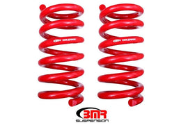 BMR 15-17 S550 Mustang Rear Handling Version Lowering Springs - Red - Corvette Realm